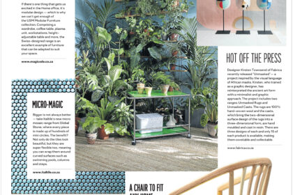 Form and Function – Decor News, Sunday Times Home Weekly, 15 July 2018