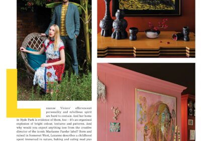 Collective sense: lezanne viviers’ colourful, art-filled apartment